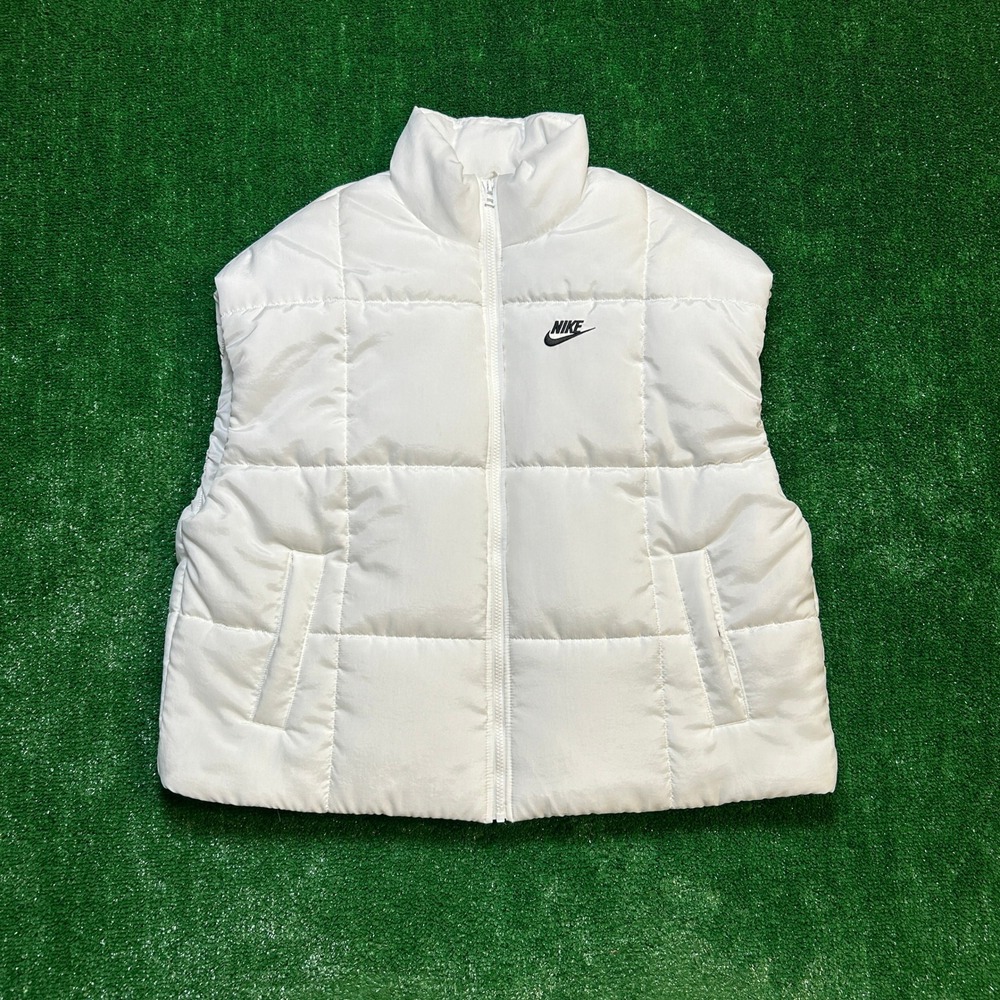 Nike Sportswear Puffer Therma-FIT Loose Vest FB7679-100 Women Small